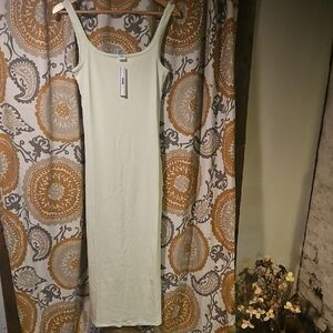 PINK Victoria's Secret Light Green Maxi Dress